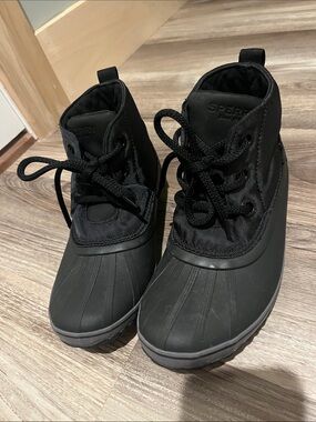 Sperry women’s schooner 3-eye nylon Duck Boots size seven